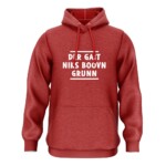 DER GAIT NIKS BOOVN GRUNN HOODIE